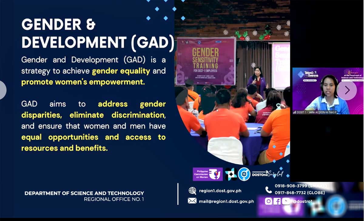 DOST 1 joins the celebration of the 2024 National Women’s Month