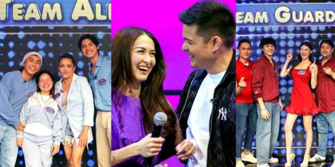 Dingdong Dantes Marian Rivera  My Guardian Alien Family Feud