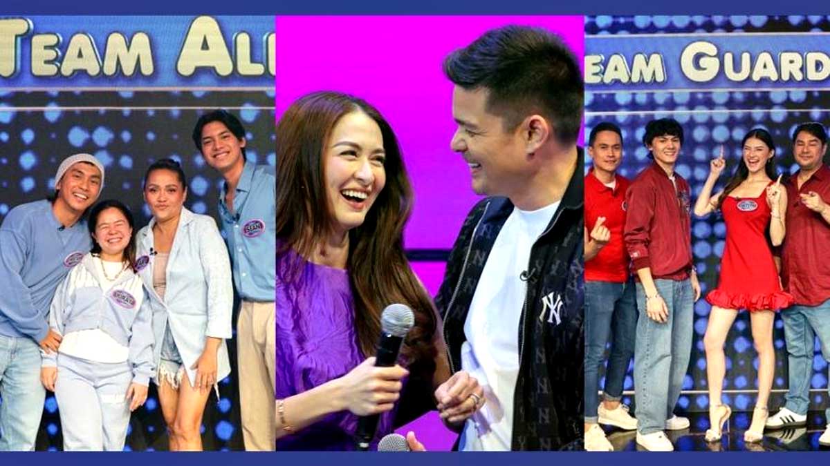 Dingdong Dantes Marian Rivera  My Guardian Alien Family Feud