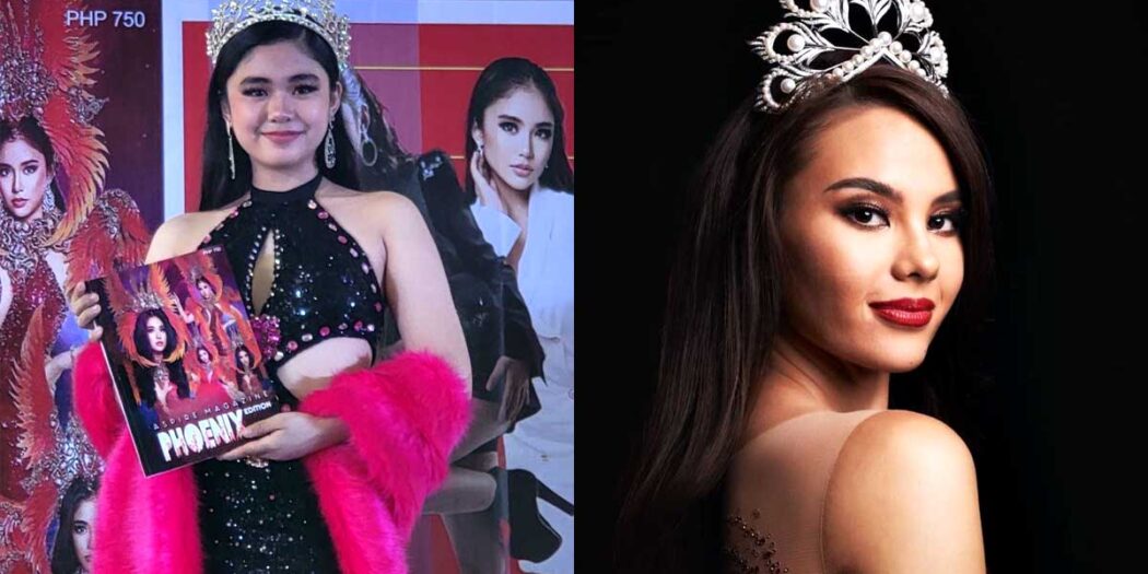Catriona Gray inspirasyon ng model/ beauty queen Marianne Beatriz