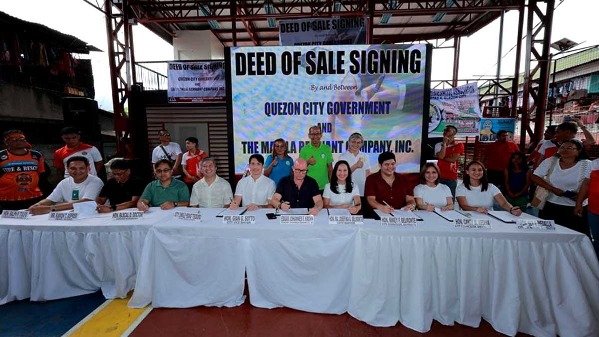 Joy Belmonte QC Payatas housing