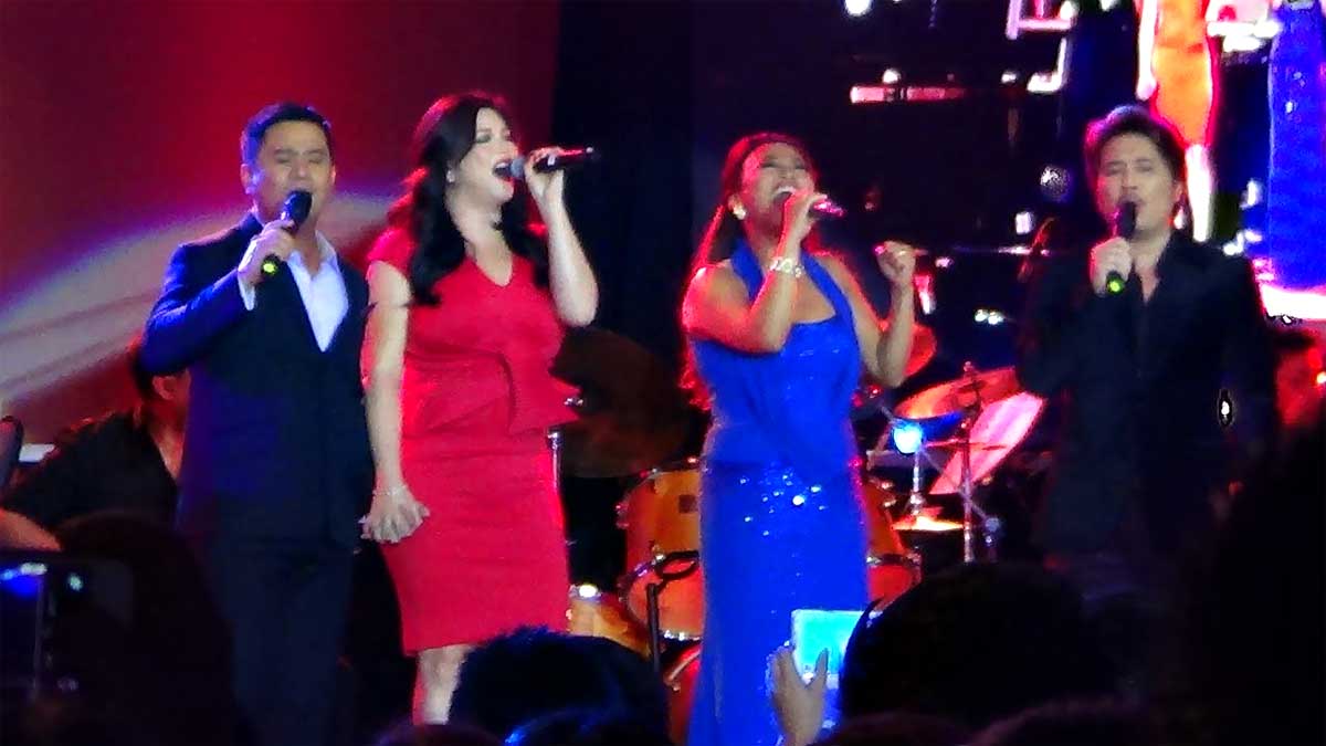 Ogie Alcasid Janno Gibbs Regine Velasquez Jaya
