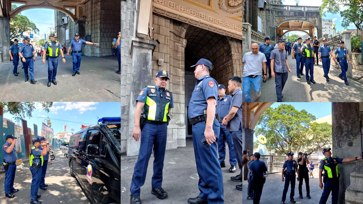 Seguridad sa mga simbahan para sa bisita iglesa tiniyak ni MPD chief