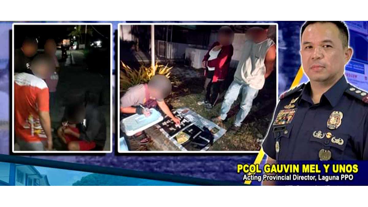 Sa 2 buybust operations sa Laguna P.5-M SHABU KOMPISKADO, 4 TULAK ARESTADO