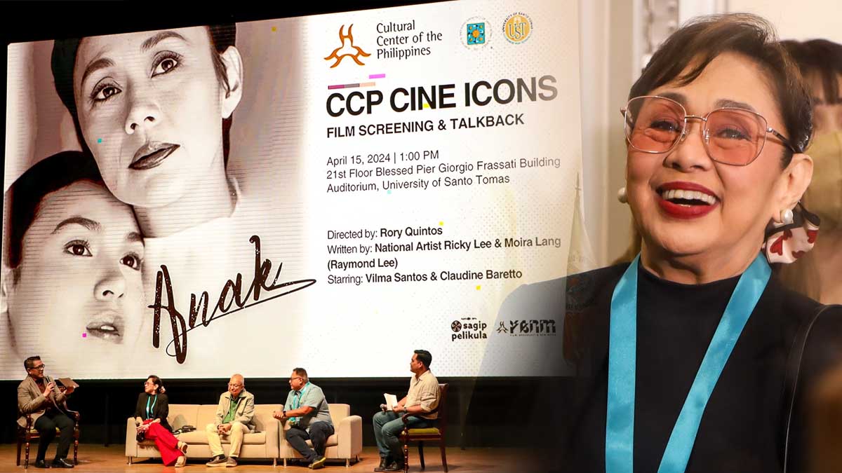 Vilma Santos Ricky Lee Anak CCP UST Ricky Lee