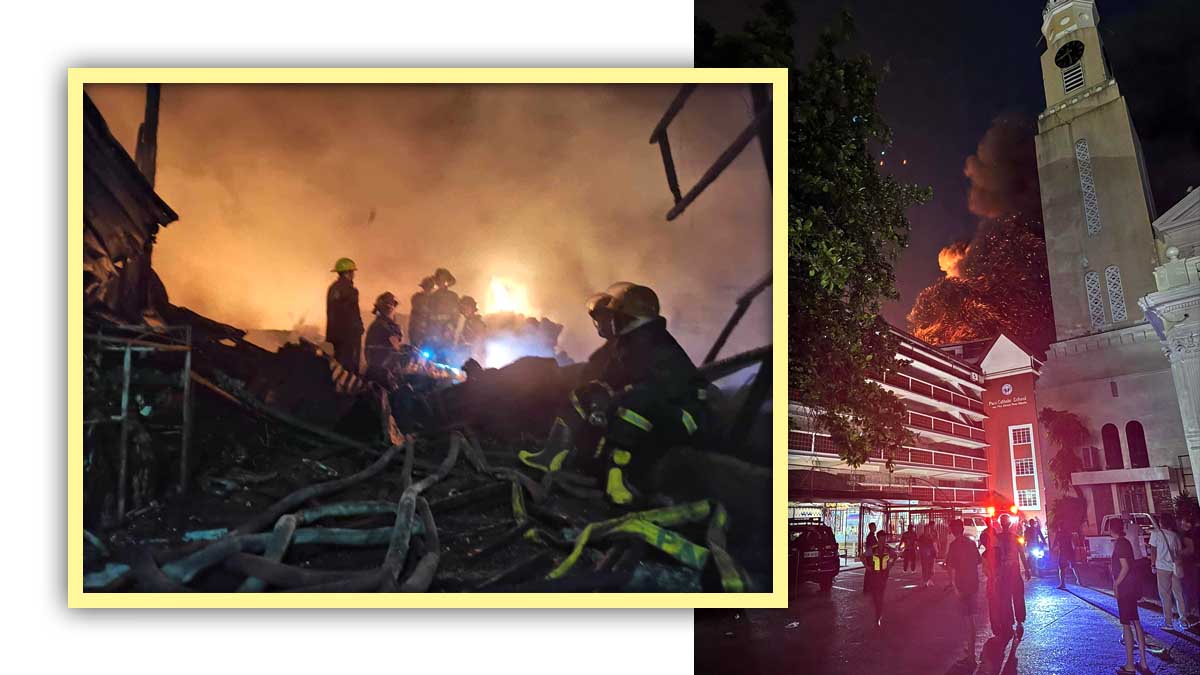 Paco Catholic School Fire Sunog