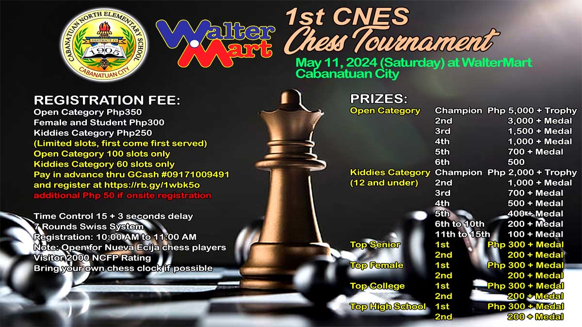 1st CNES Chess Tournament