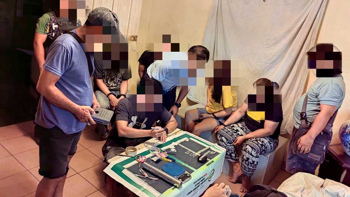 Drug den binaklas ng PDEA maintainer, 3 galamay timbog