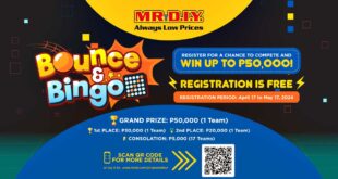 Bounce your way to PHP 50,000 with Mr.DIY’S Bounce and Bingo Challenge