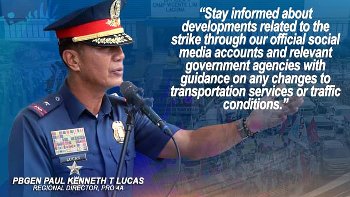 Paul Kenneth Lucas PNP PRO4 Calabarzon