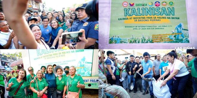 Las Piñas KALINISAN Bagong Pilipinas clean-up drive