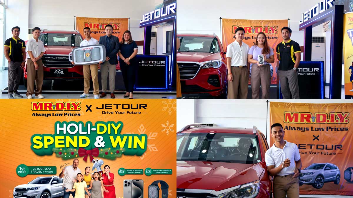 Mr DIY Holi-DIY Spend and Win raffle promo Winners