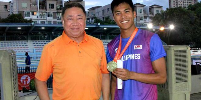 Filipino sprinter John Cabang muling nagtakda ng PH record