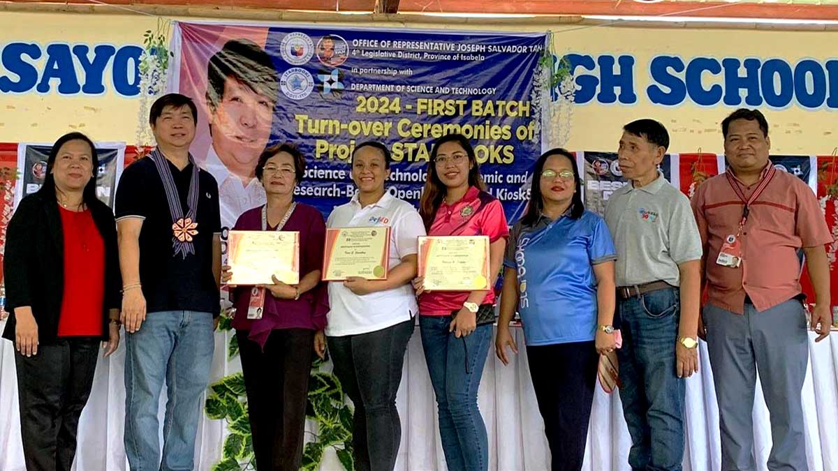 DOST brings Starbooks to Region 2