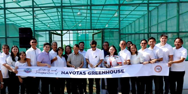 Navotas greenhouse facility