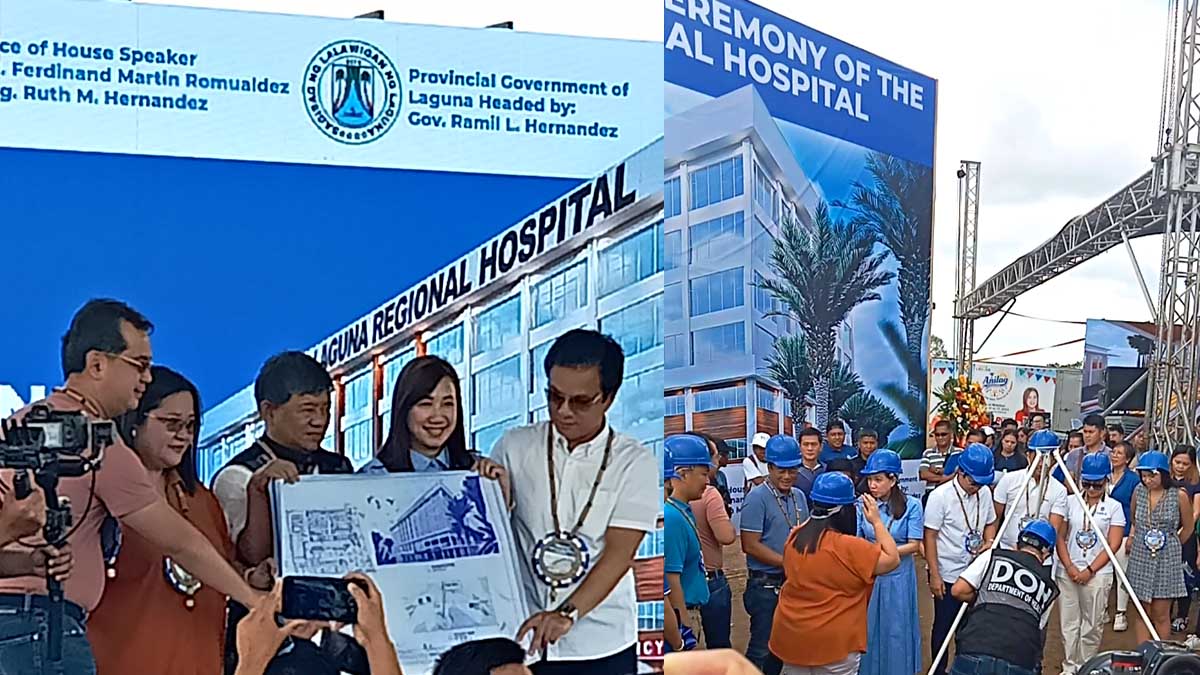 Groundbreaking ng Level III regional hospital hudyat ng pag-asa para sa Lagunenses