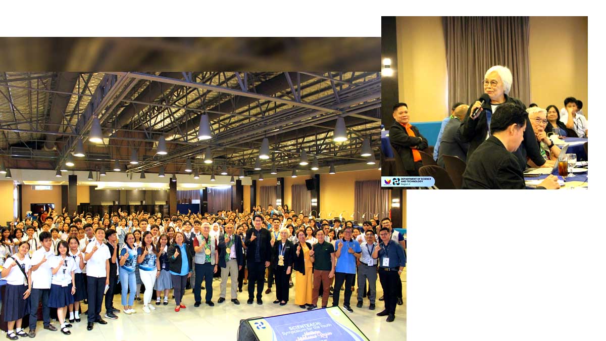 National Scientists and Academicians inspire CDO high schoolers at the DOST-NAST ScienTeach Symposium