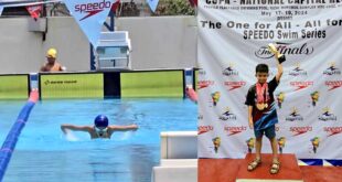 Batang manlalangoy itinanghal na Most Outstanding Swimmer sa COPA NCR-AFO Championship 2024