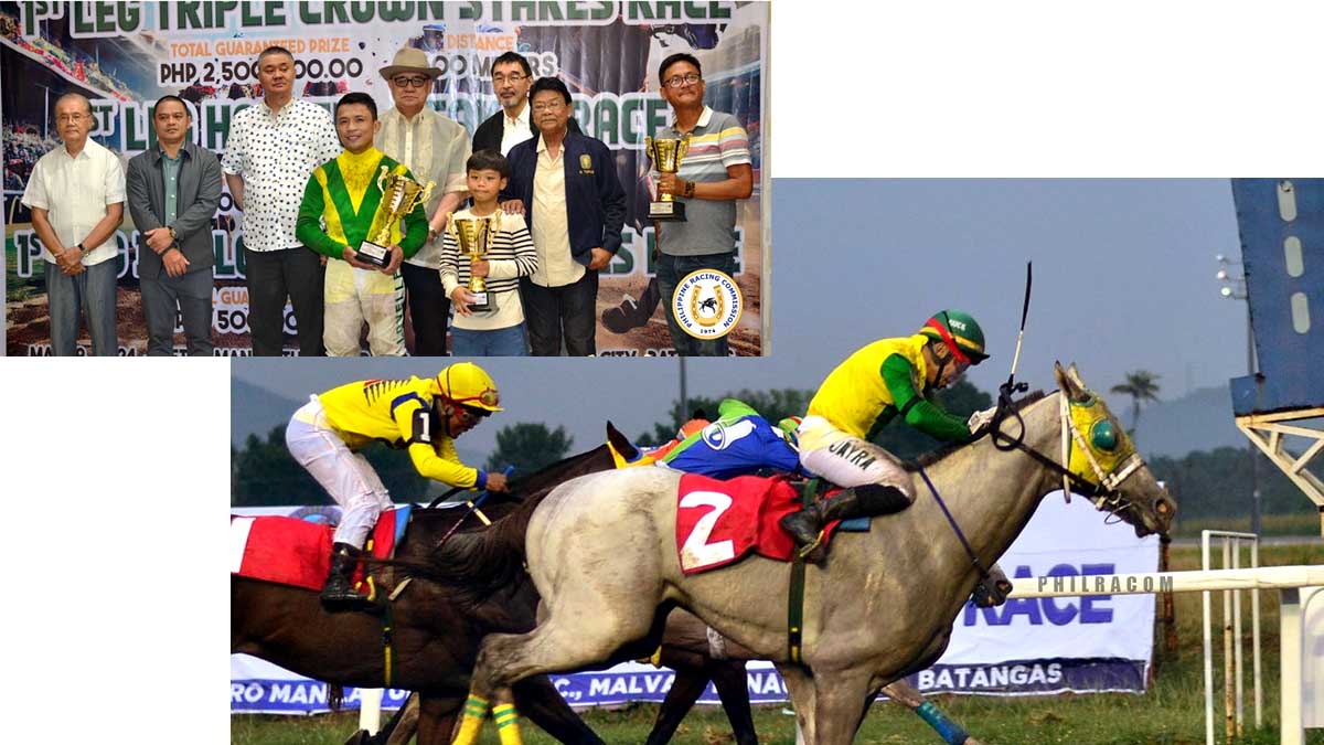2024 Philracom 1st leg ng Triple Crown nakopo ng kabayong si Ghost