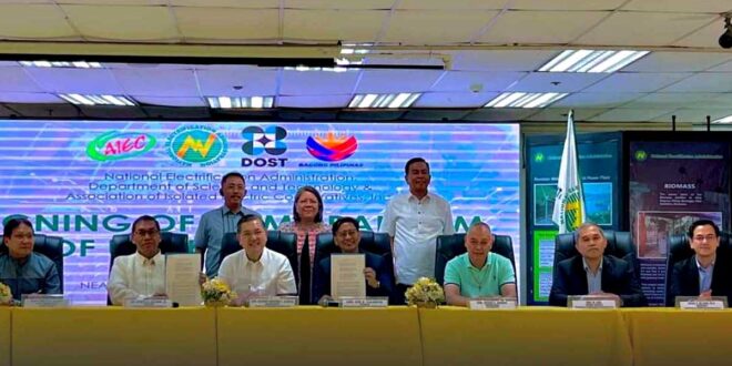 DOST, AIEC and NEA ink MoU to promote Energy Security in PH