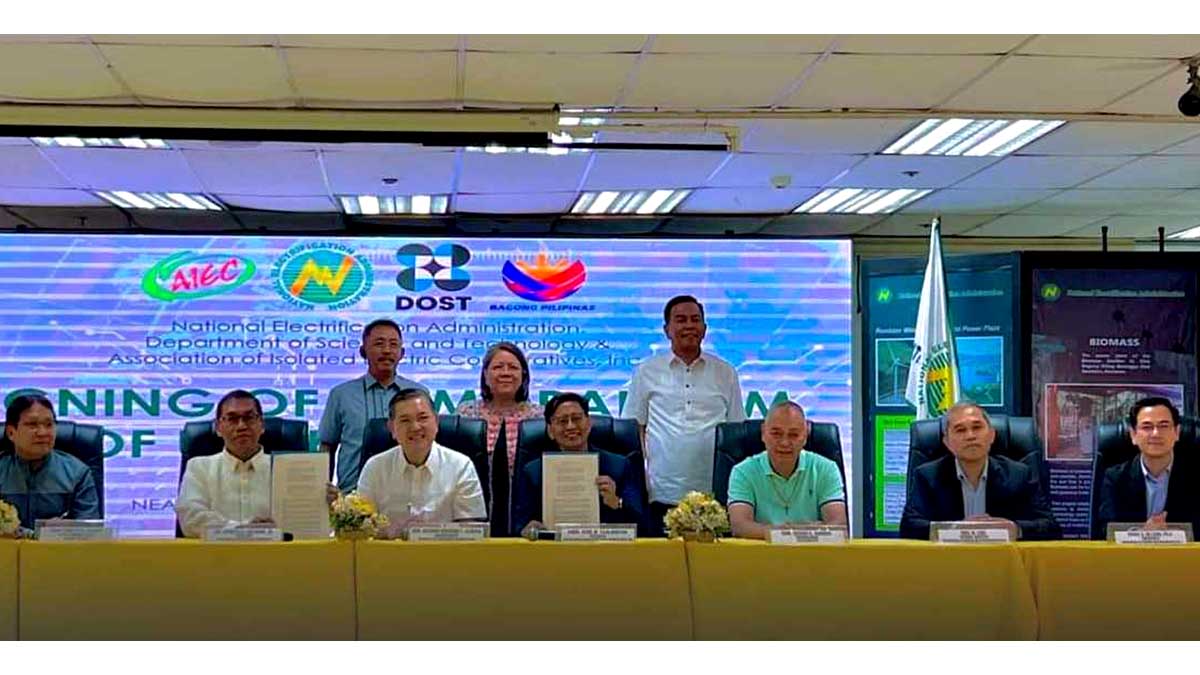 DOST, AIEC and NEA ink MoU to promote Energy Security in PH