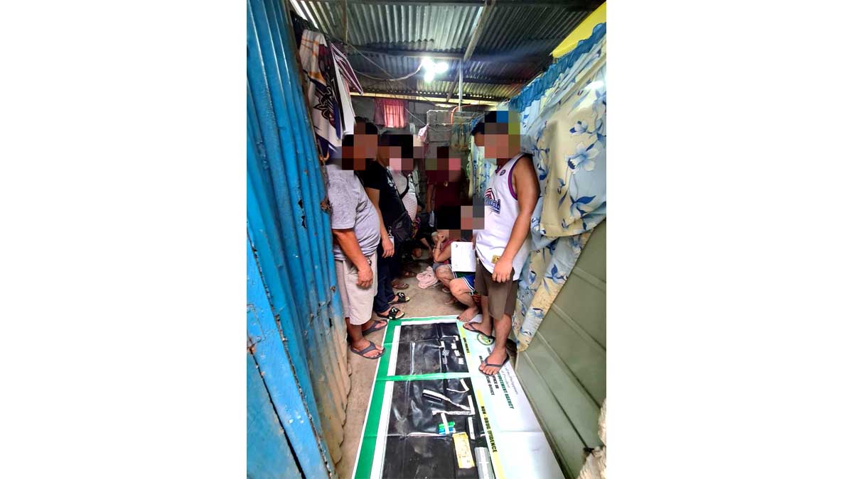 Drug den sinalakay MAINTAINER, 3 GALAMAY TIKLO