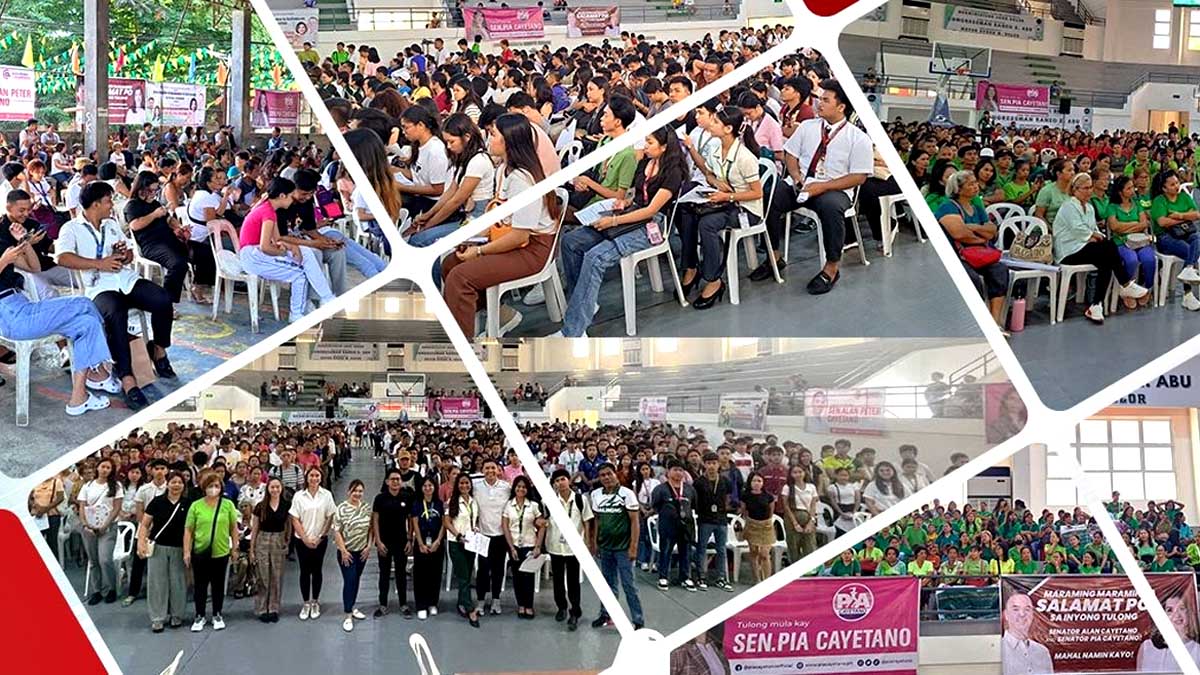 Senador Alan at Pia nagbigay ng tulong sa 2,000 Batangueño