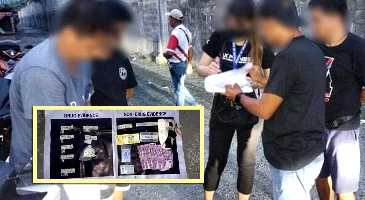 2 HVI arestado sa Laguna P.387-M shabu nasamsam