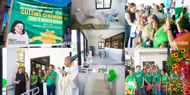 Bagong CAA-C Health Center binuksan na ng Las Piñas LGU