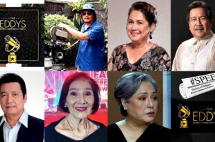 Carlo J Caparas, Nova Villa, Leo Martinez, Lito Lapid, Eva Darren, Gina Alajar SPEEd The EDDYS