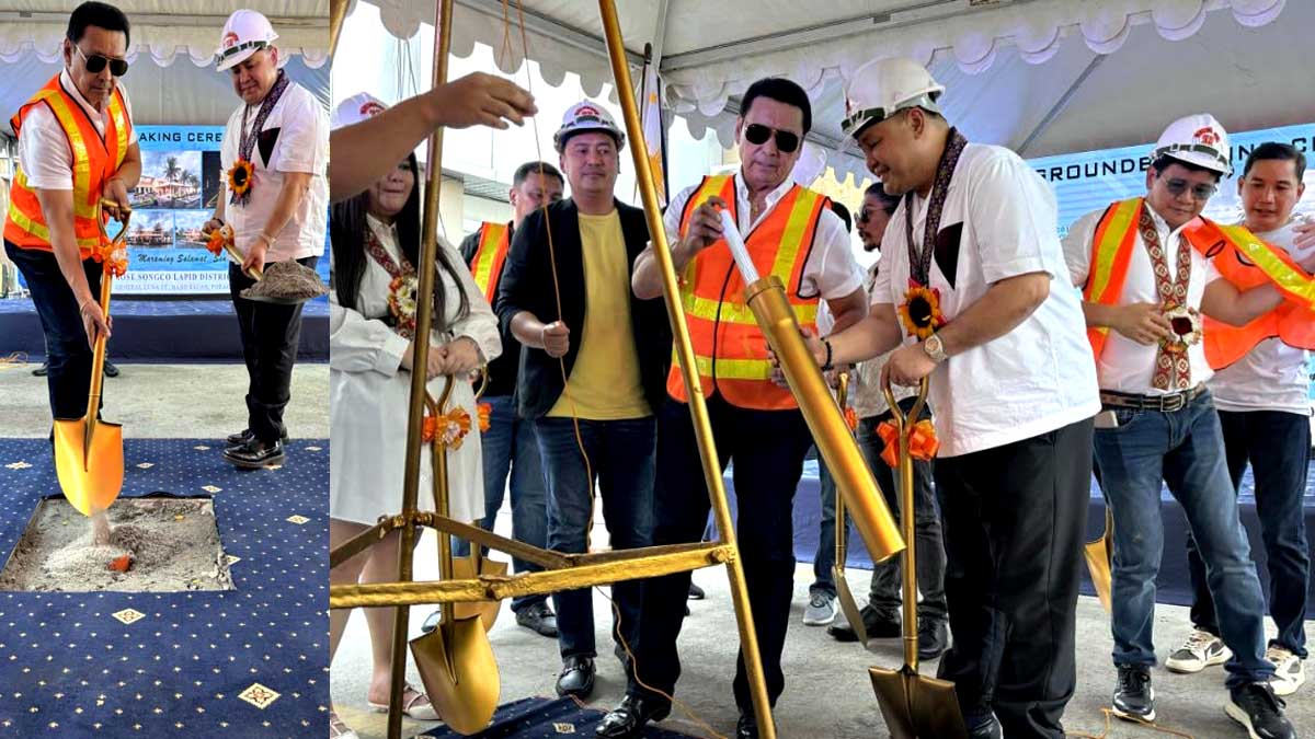 Itatayong ospital sa Porac pinasinayaan ni Lito Lapid