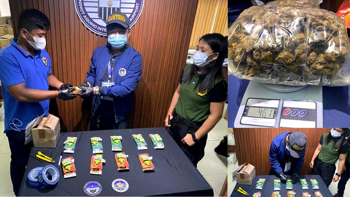 Sa Pasay City P4.5-M ILEGAL NA DROGA SA ABANDONADONG PARCEL NASABAT SA WAREHOUSE