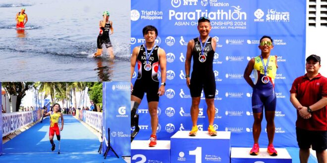 Jiachao Wang kampeon sa 2024 NTT Asia Triathlon  Para Championships