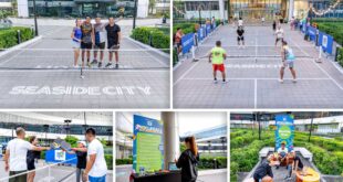 SM Seaside City opens Cebu’s first outdoor free-play Pickleball court in Cebu City