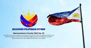 Hymn at pledge ng Bagong Pilipinas pang-Executive lang — SP Escudero