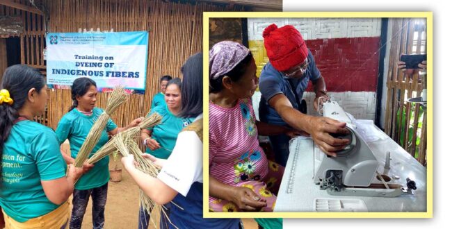 DOST assists Damugu sudsud weavers in Talakag, Bukidnon