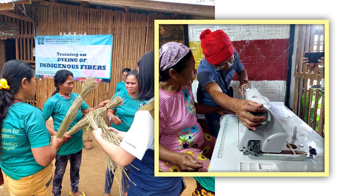 DOST assists Damugu sudsud weavers in Talakag, Bukidnon