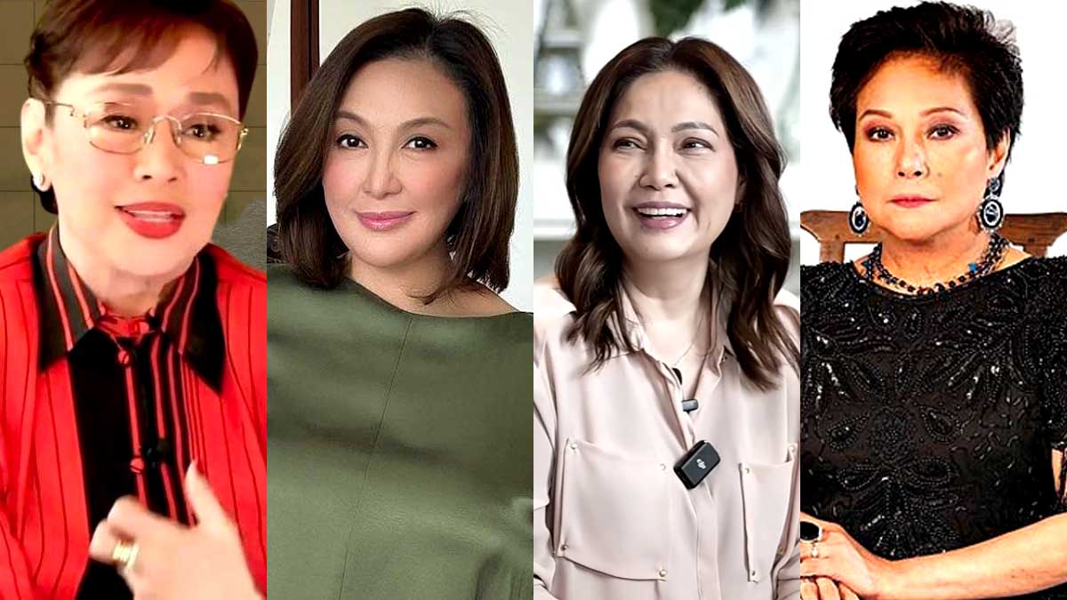 Vilma Santos Sharon Cuneta Maricel Soriano Nora Aunor