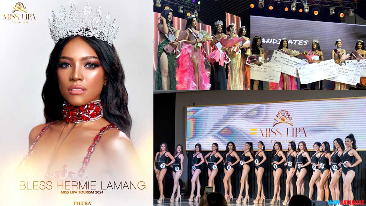 Bless Hermie Lamang Miss Lipa Tourism 2024