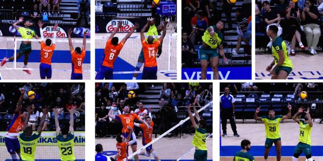 Brazil nanaig vs Netherlands sa VNL Week 3