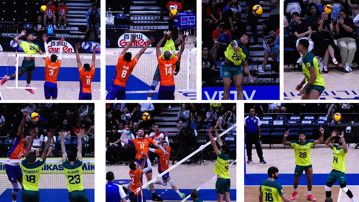 Brazil nanaig vs Netherlands sa VNL Week 3