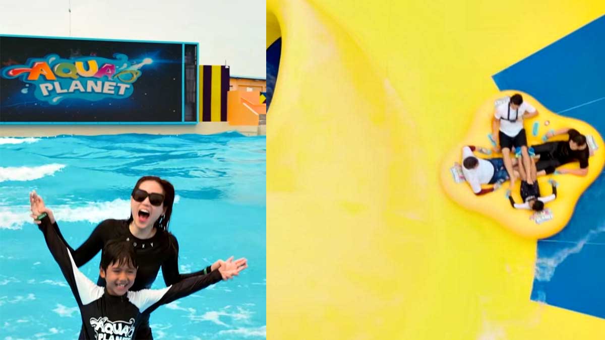 Toni Gonzaga Alex Gonzaga Aqua Planet Resort