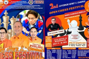 2nd Gov Henry S Oaminal chessfest