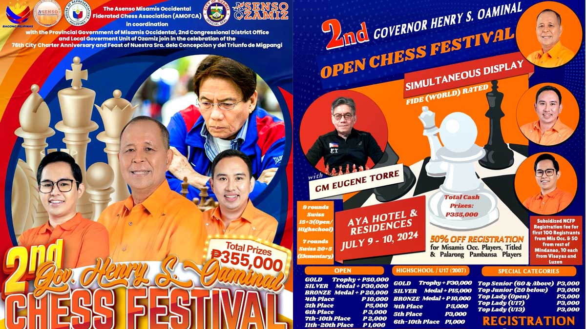 2nd Gov Henry S Oaminal chessfest