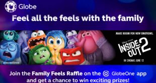 Globe celebrates Inside Out 2 movie release with special offers