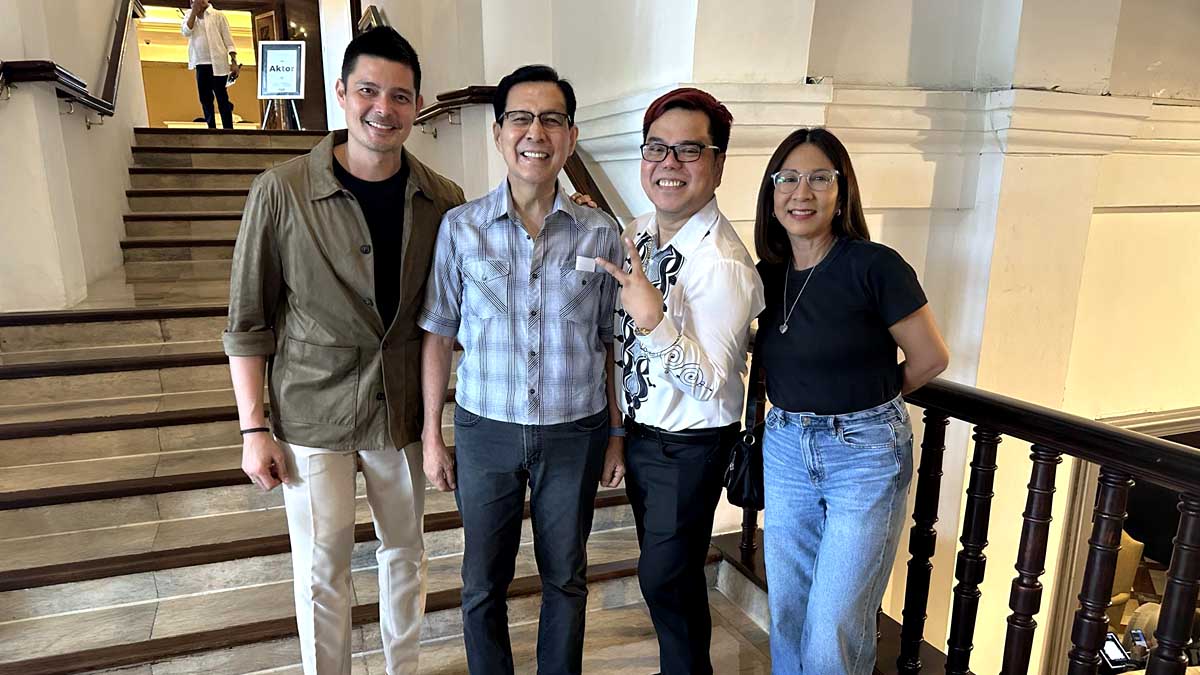 Dingdong Dantes Aktor PH Tirso Cruz III