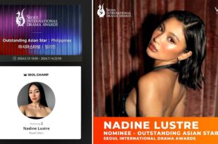 Nadine Lustre Seoul International Drama Awards 2024