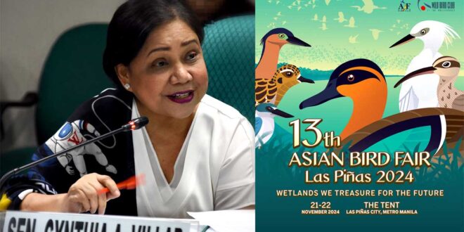 Cynthia Villar Avian biodiversity