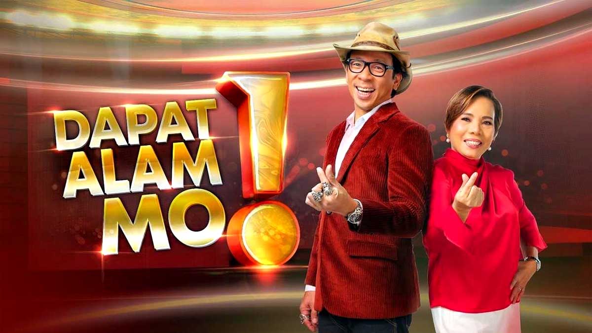 Dapat Alam Mo Susan Enriquez Kuya Kim Atienza.