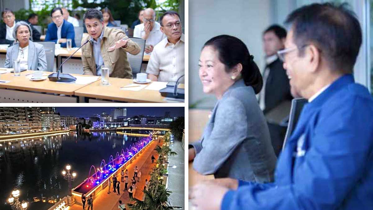 First Lady Liza Araneta-Marcos Pasig River Esplanade